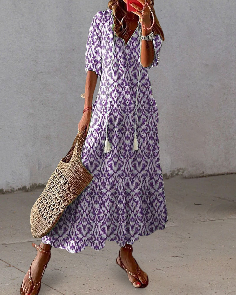 Robe Elenya – Liberté Bohème & Élégance Naturelle