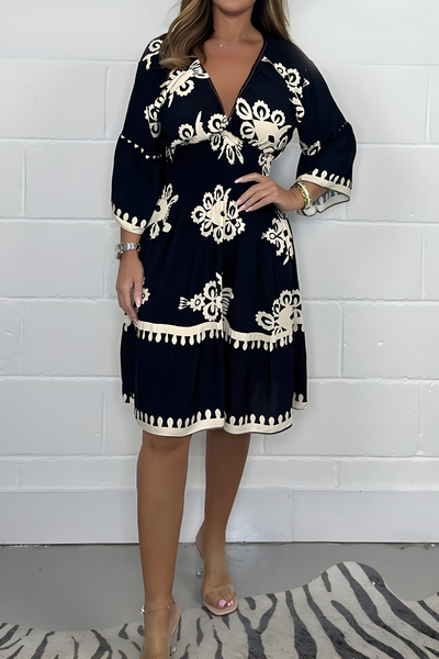Robe Riviera Élégante – Esprit Bohème, Charme Intemporel