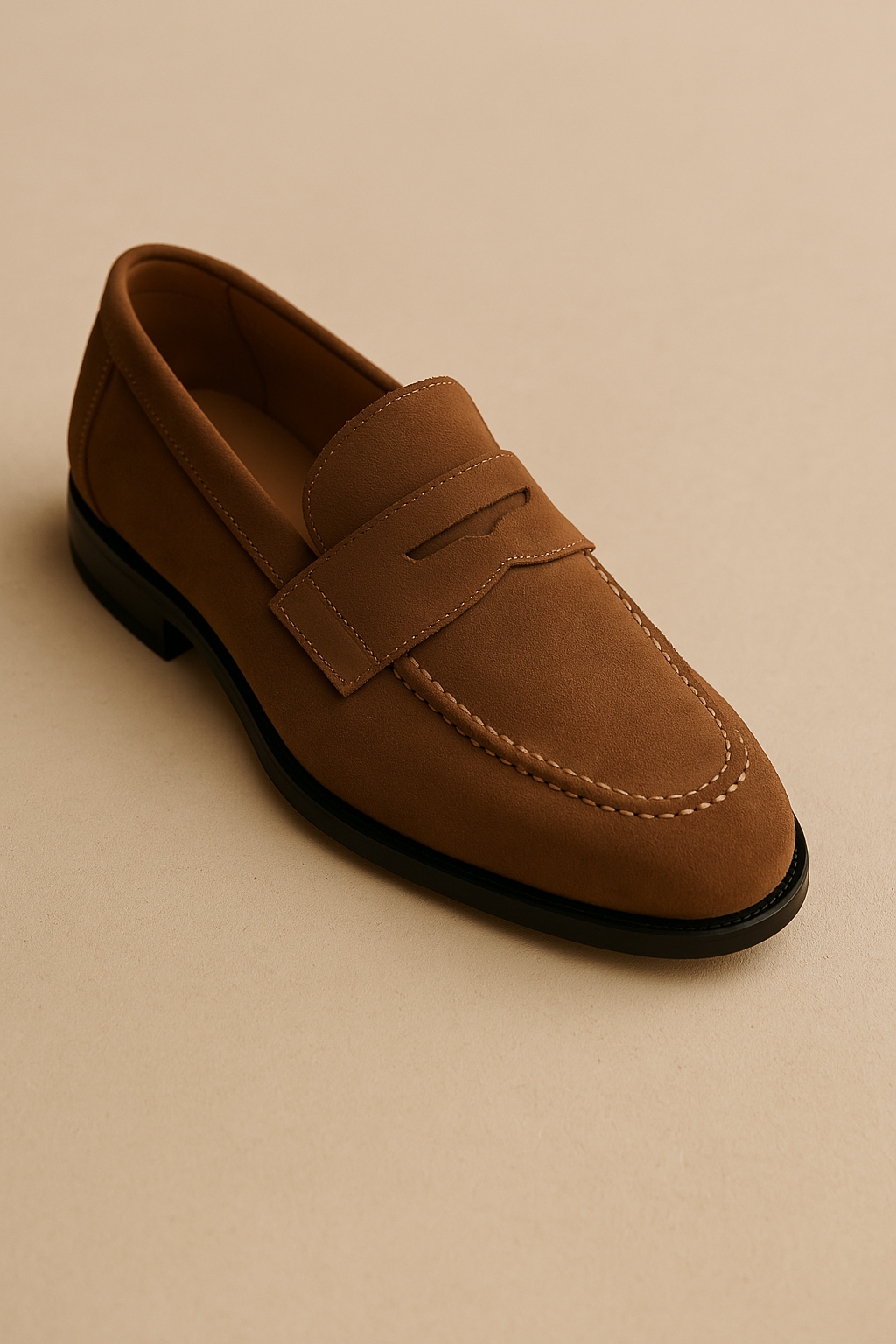Loafer Milano – Taupe Suède