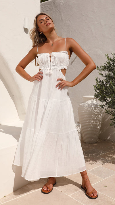 Robe Aure Paris – Élégance Naturelle en Jaune Soleil