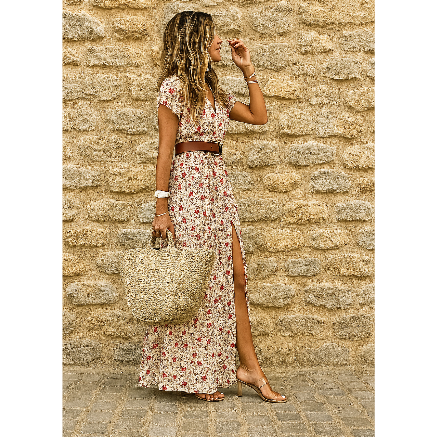 AURELIA | Zwiewna boho sukienka maxi
