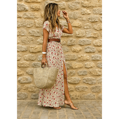 AURELIA | Zwiewna boho sukienka maxi