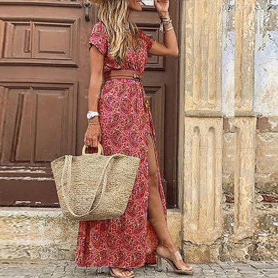 AURELIA | Zwiewna boho sukienka maxi