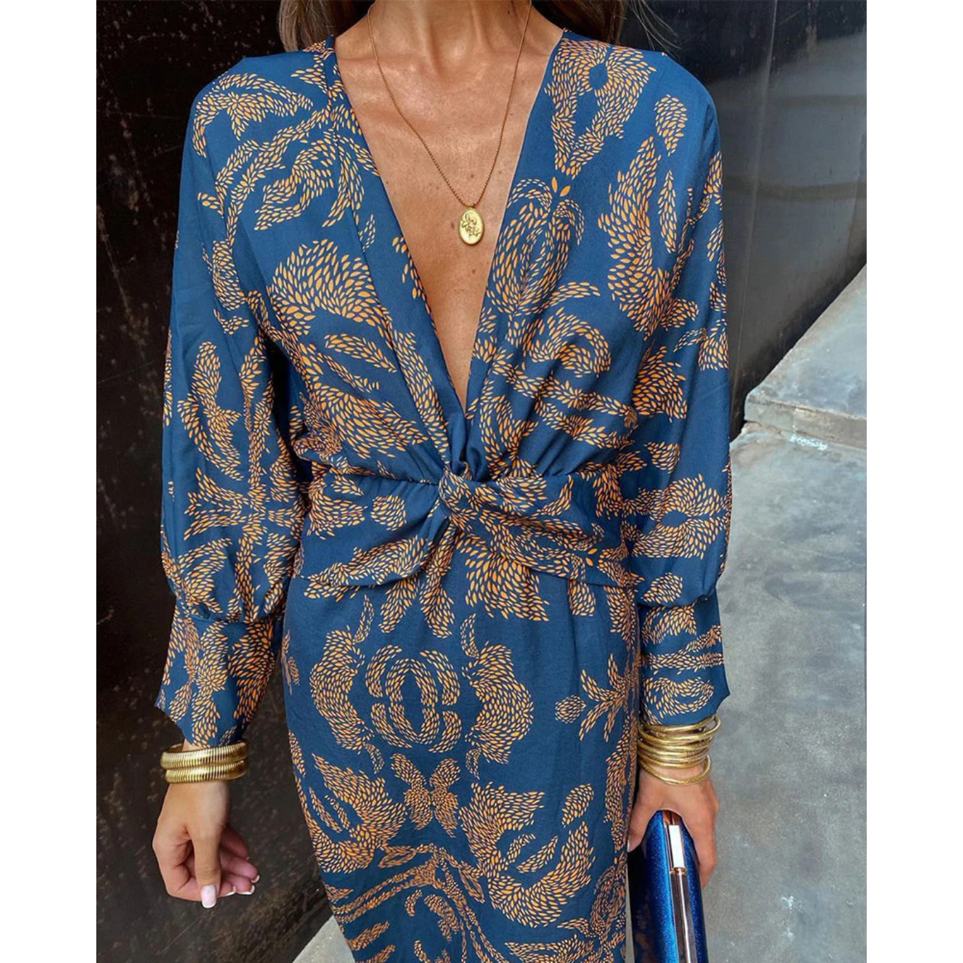 Sukienka Élise – Boho elegancja i podkreślona sylwetka