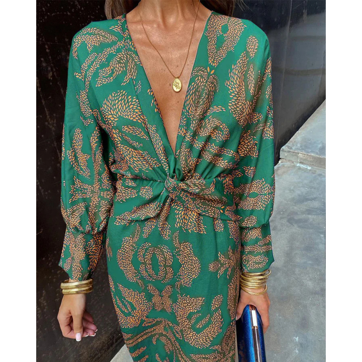 Sukienka Élise – Boho elegancja i podkreślona sylwetka