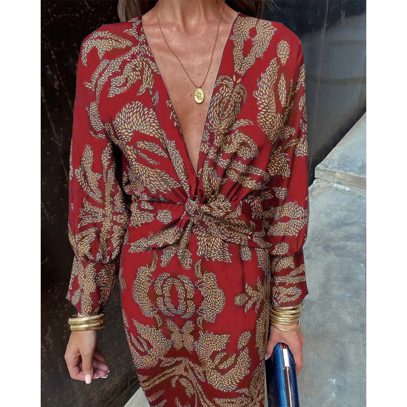 Sukienka Élise – Boho elegancja i podkreślona sylwetka