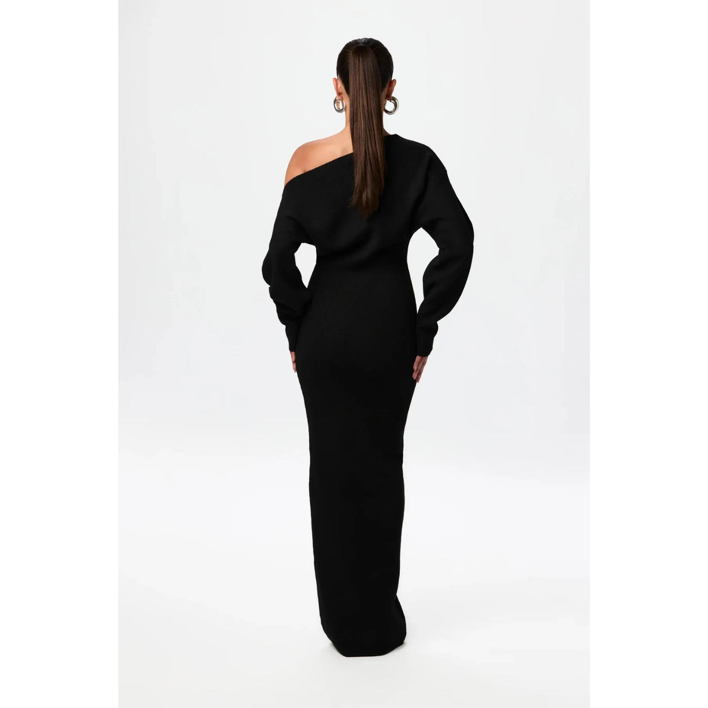 Claudia | Sukienka Swetrowa Maxi – Elegancja i Komfort w Jednym