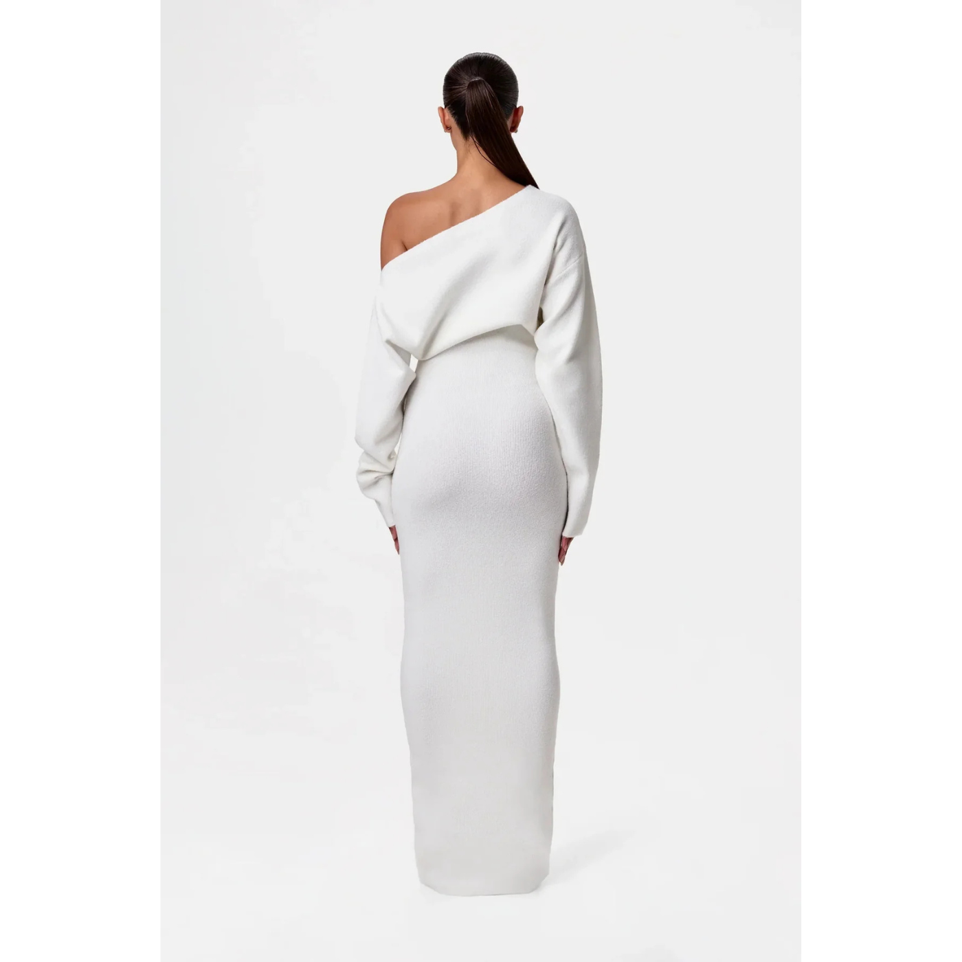 Claudia | Sukienka Swetrowa Maxi – Elegancja i Komfort w Jednym