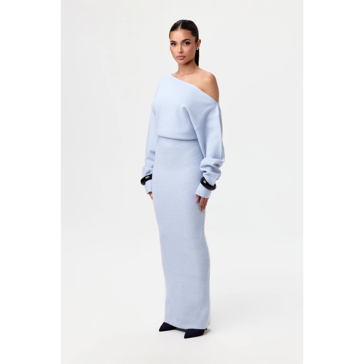 Claudia | Sukienka Swetrowa Maxi – Elegancja i Komfort w Jednym