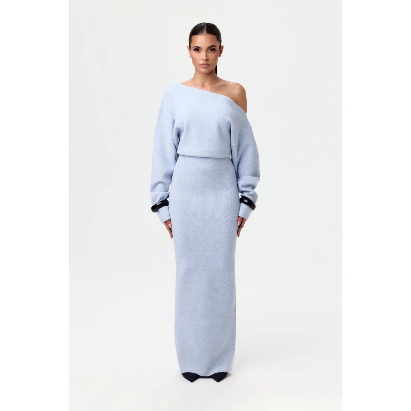 Claudia | Sukienka Swetrowa Maxi – Elegancja i Komfort w Jednym