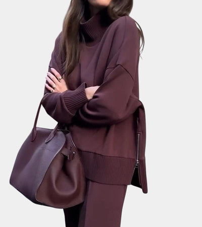 Eveline | Pikowany Zestaw Damski