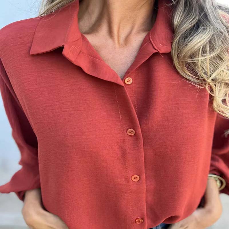 BEATA - Elegancka Koszula Z Guzikami